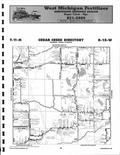 Cedar Creek T11N-R15W, Muskegon County 1998 Published by Farm and Home Publishers, LTD
